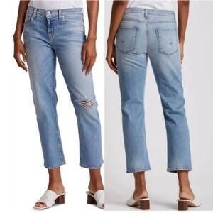Hudson Nico Cropped Straight Leg Jeans